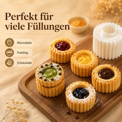 🥮🥮1 kaufen, 1 gratis! Kreative 2-in-1-Teigform – Zwei Designs für einfaches & schönes Backen
