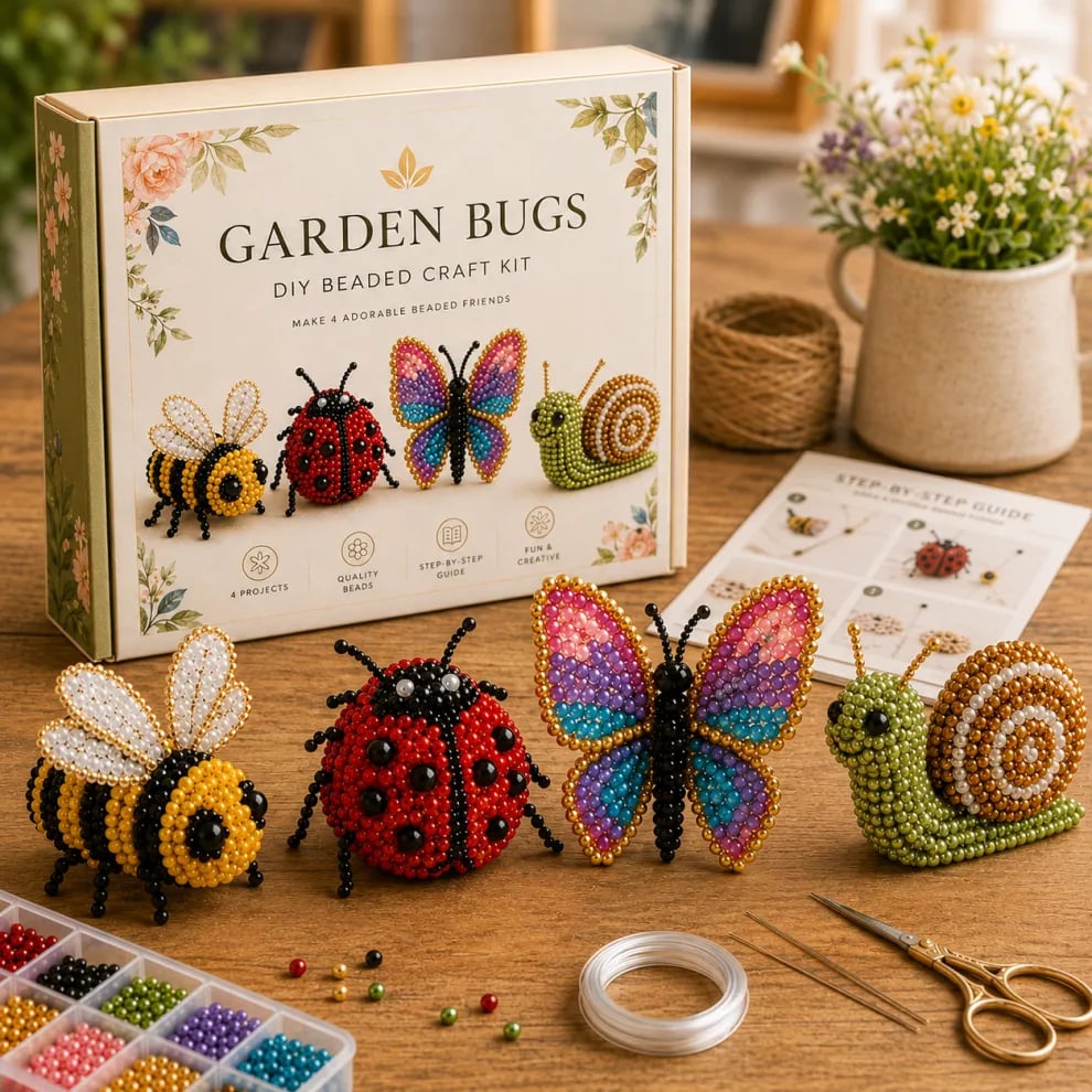 Polarvix® 🔥Hot Sale - 40% OFF🔥✨Petite 3D Beaded Animal Craft Kit