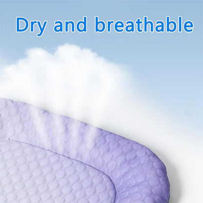 ❄️Pet Cooling Mat for Dogs & Cats 🐾  Naturally Cool Ice-Silk Pad • Breathable, Washable & Soft---Polarvix®