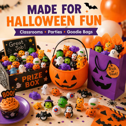 🔥Last Day 40% OFF - 🎃 30PCS Halloween Mochi Squishy Toys