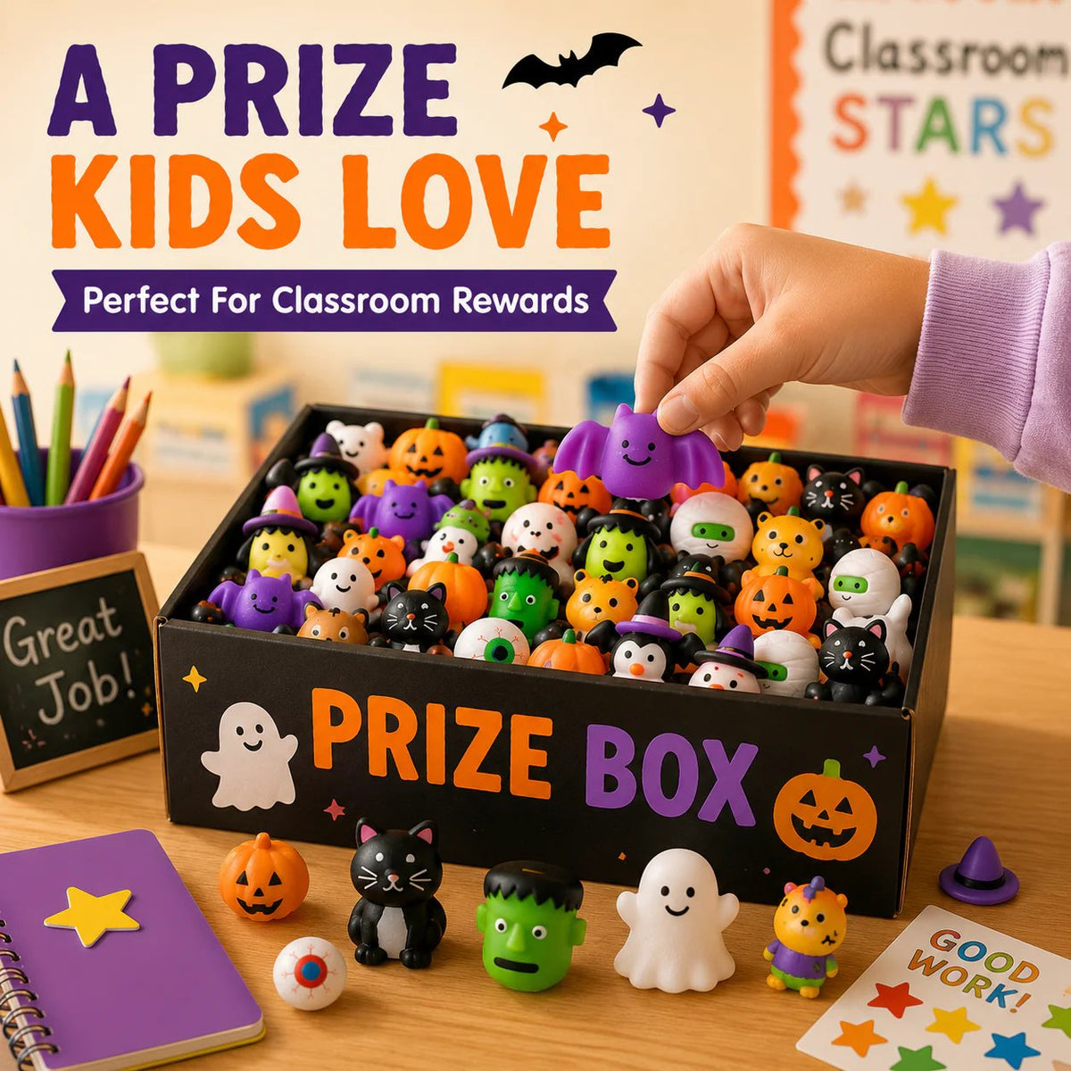 🔥Last Day 40% OFF - 🎃 30PCS Halloween Mochi Squishy Toys