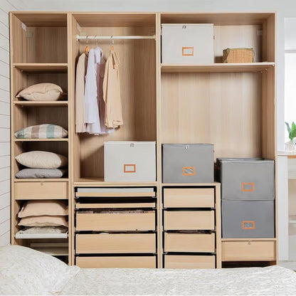 👟 Fabric Shoe Organizer Storage Box – Foldable, Large Capacity, Dustproof & Breathable for Closet & Bedroom Polarvix®🧺✨