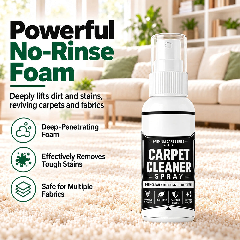 🏆 Buy 1 Get 1 Free🎁 Deep Clean Carpet Spray – Industrial-Strength Formula | Perfect for Auto Interiors, Sofas & Rugs, Effortless Stain Removal ✨
