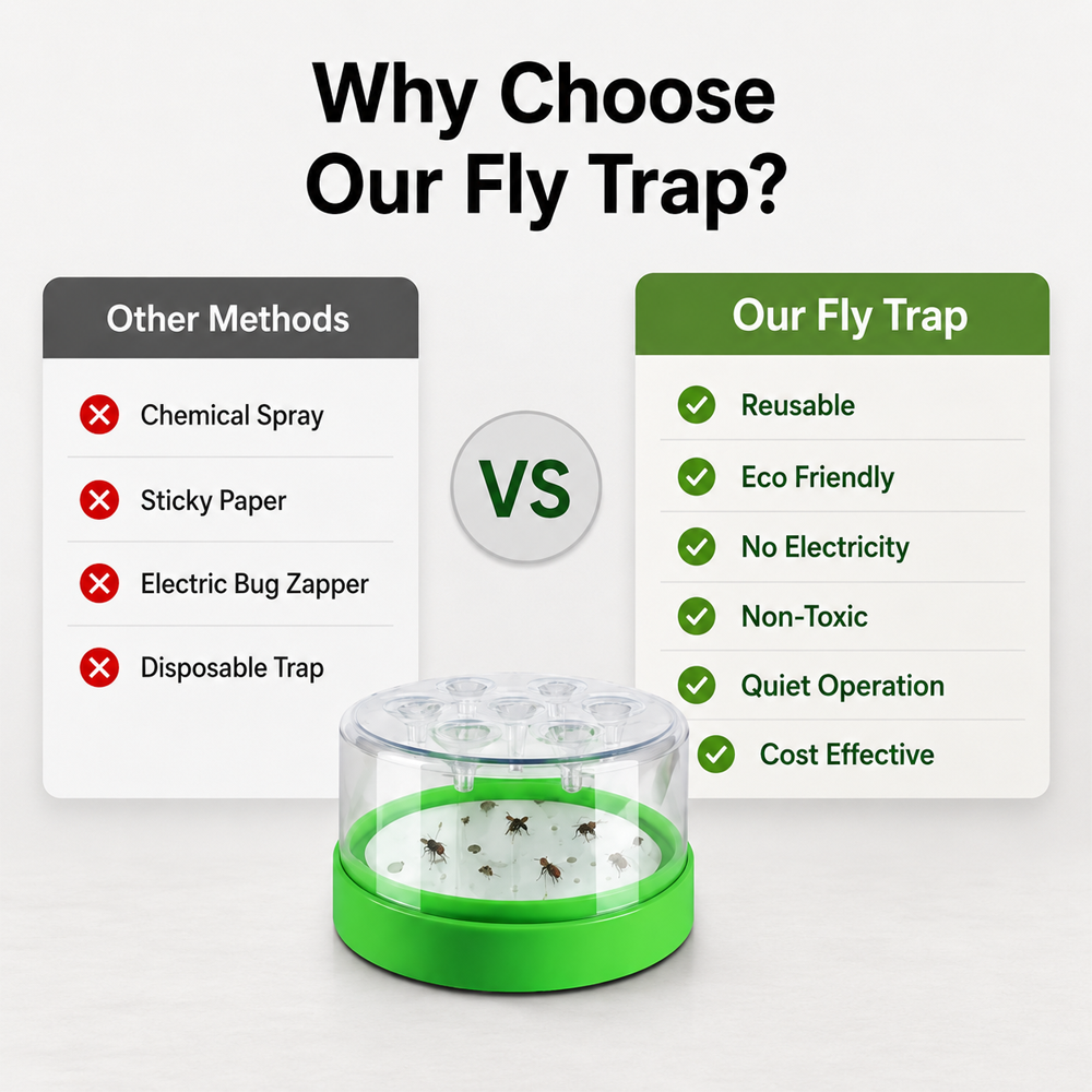 🎉HOT SALE✨Reusable Non-Electric Fly Trap--Polarvix®