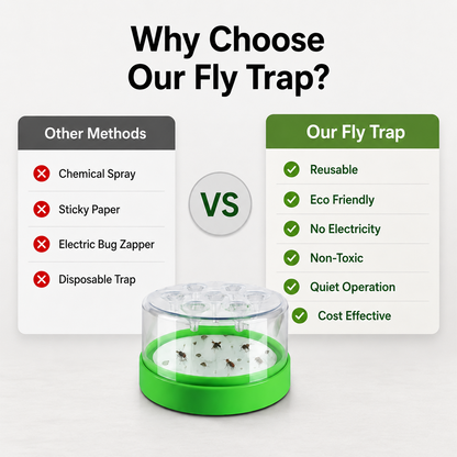 🎉HOT SALE✨Reusable Non-Electric Fly Trap--Polarvix®