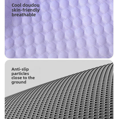 ❄️Pet Cooling Mat for Dogs & Cats 🐾  Naturally Cool Ice-Silk Pad • Breathable, Washable & Soft---Polarvix®