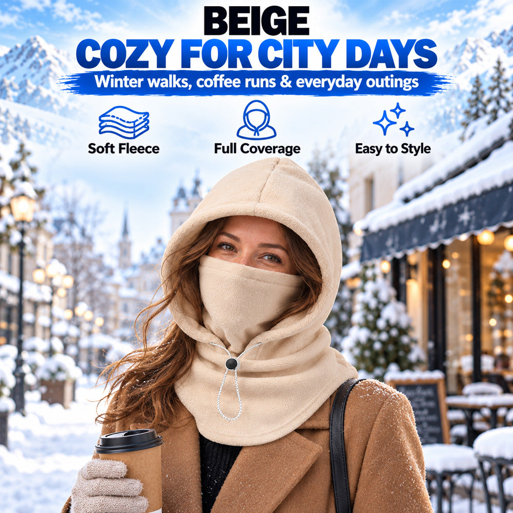 🔥Limited Time 40% OFF🔥3-in-1 Winter Balaclava Hood – Warm Thermal Face Mask for Full Head, Face & Neck Coverage