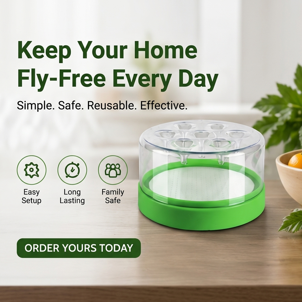 🎉HOT SALE✨Reusable Non-Electric Fly Trap--Polarvix®