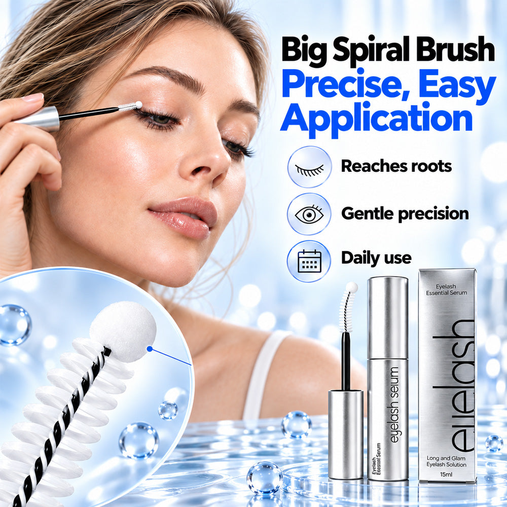 Essential Eyelash Growth Serum| Fuller & Thicker Lashes in 2 Weeks | Non-Prostaglandin---Polarvix®