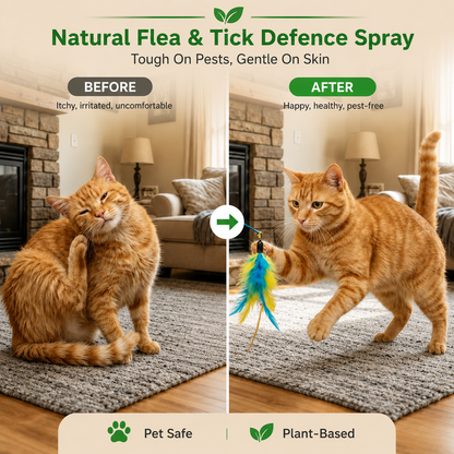 ⏳Limited-Time Offer: Buy 1 Get 1 FREE!✨️🌿Natural Flea & Tick Foam for Dogs and Cats🐾 Keep Your Beloved Pet Free from Pests---Polarvix®
