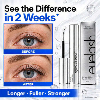 Essential Eyelash Growth Serum| Fuller & Thicker Lashes in 2 Weeks | Non-Prostaglandin---Polarvix®