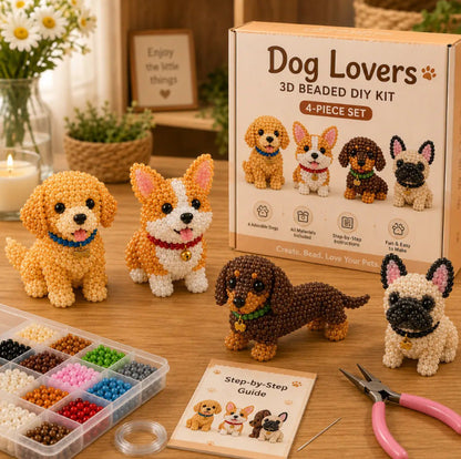 Polarvix® 🔥Hot Sale - 40% OFF🔥✨Petite 3D Beaded Animal Craft Kit