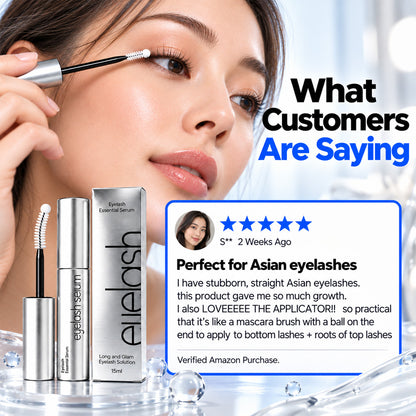 Essential Eyelash Growth Serum| Fuller & Thicker Lashes in 2 Weeks | Non-Prostaglandin---Polarvix®