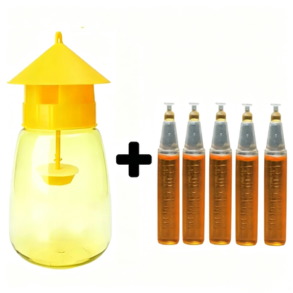 🏡 Indoor & Outdoor Hanging Fly Trap🪰 – Fast, Mess-Free Fly Control for Home & Garden---Polarvix®
