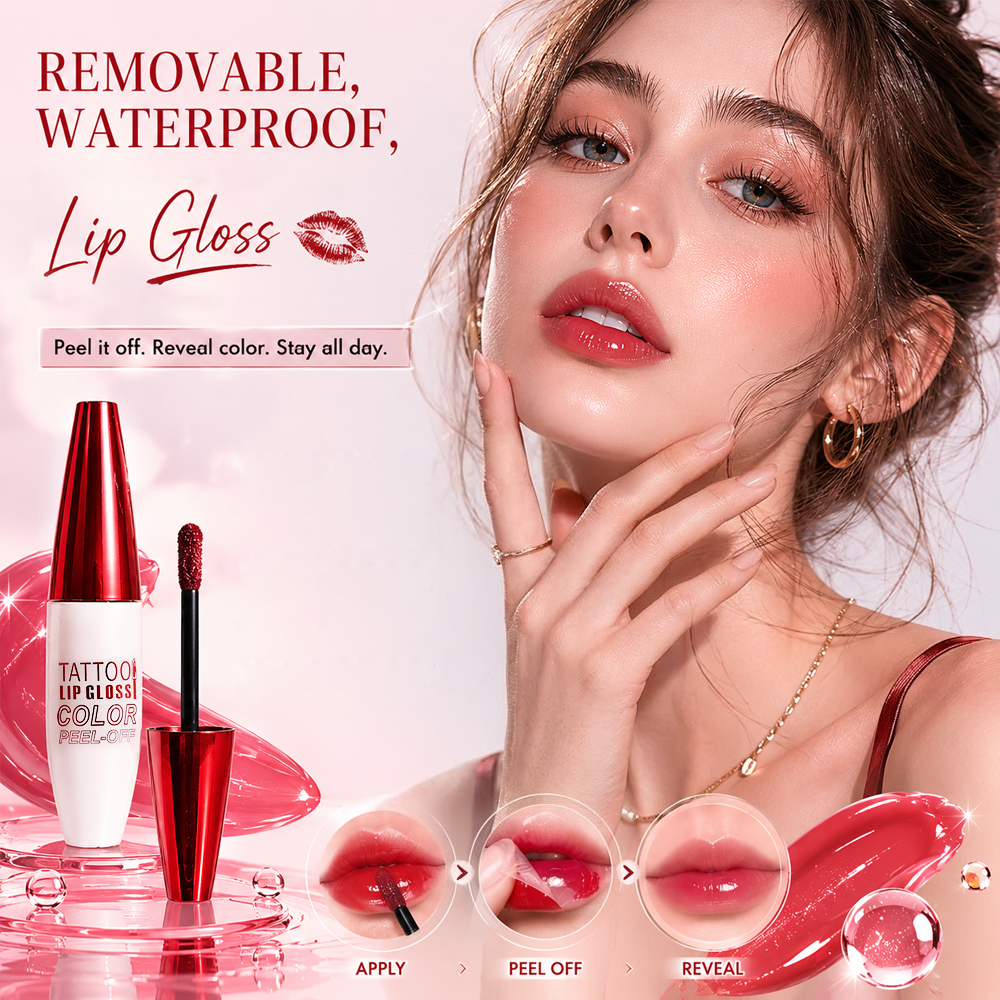 Polarvix®🔥Buy 1 get 1 Free !! Removable, waterproof, long-lasting lip gloss
