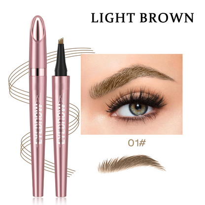 🌿Waterproof Micro-Fork Brow Pencil – 🌿Natural Hair-Like Brows--Polarvix®