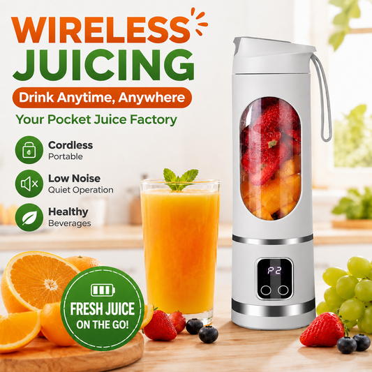 🔥Limited-Time 40% OFF🔥Portable USB Blender with LED Display - Perfect for Smoothies & Juices Polarvix®