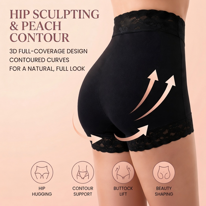 Polarvix® 💖High-Waist Shapewear Briefs – 🌸🌸Flatter Tummy, Lifted Curves, Breathable Lace & All-Day Stay-Put Comfort
