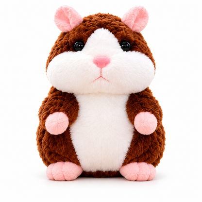 🎁🎄 Talking Hamster Plush – Interactive Learning Toy & Fun Christmas Gift for Kids