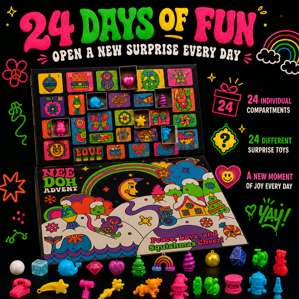 🎁 24-Pack Squishy Mystery Box – Cute Slow Rising Fidget Toys for Stress Relief, Surprise Unboxing & Collecting Fun--Polarvix®