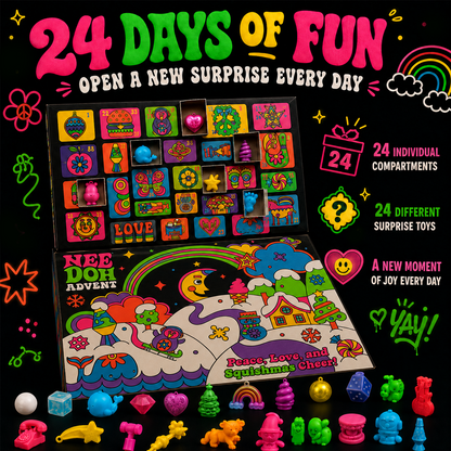 🎁 24-Pack Squishy Mystery Box – Cute Slow Rising Fidget Toys for Stress Relief, Surprise Unboxing & Collecting Fun--Polarvix®