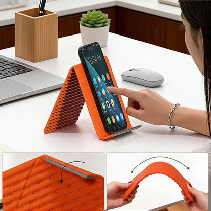 Polarvix®  40% OFF NOW!📱Flexible silicon Phone holder stand, Bendable Rollable Foldable Design