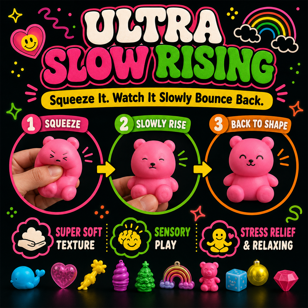 🎁 24-Pack Squishy Mystery Box – Cute Slow Rising Fidget Toys for Stress Relief, Surprise Unboxing & Collecting Fun--Polarvix®
