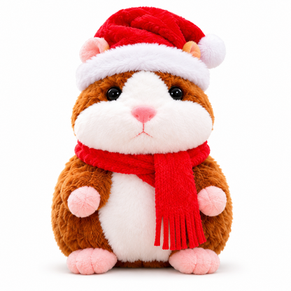 🎁🎄 Talking Hamster Plush – Interactive Learning Toy & Fun Christmas Gift for Kids