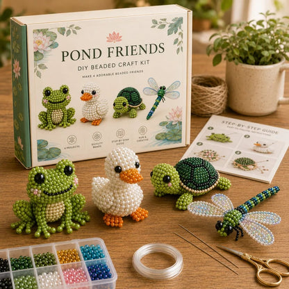 Polarvix® 🔥Hot Sale - 40% OFF🔥✨Petite 3D Beaded Animal Craft Kit