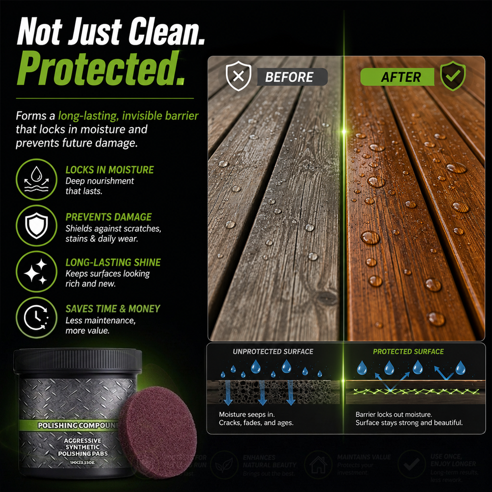 🎉HOT SALE✨All-in-One Surface Restoration Polish with Pad😎--Polarvix®