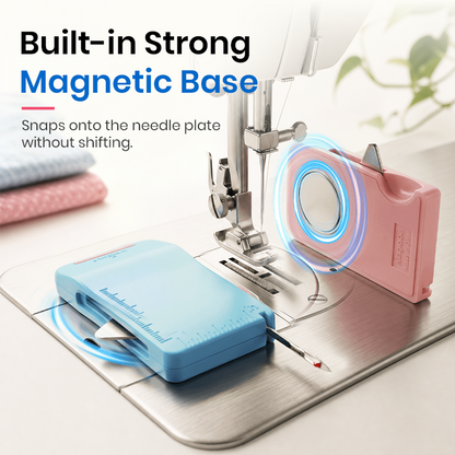 Polarvix® 🧵  🧵Multi-Purpose Sewing Seam Guide & Stitch Ripper – Easy Seam Allowance Measuring and Stitch Removal✂️🪡