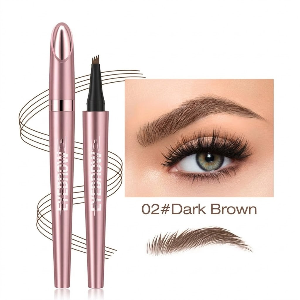 Polarvix®  Navozilo® Waterproof Micro-Fork Brow Pencil – Natural Hair-Like Brows