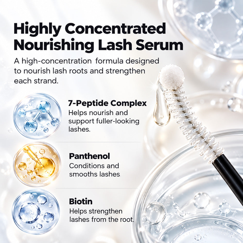 Essential Eyelash Growth Serum| Fuller & Thicker Lashes in 2 Weeks | Non-Prostaglandin---Polarvix®