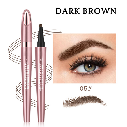 🌿Waterproof Micro-Fork Brow Pencil – 🌿Natural Hair-Like Brows--Polarvix®