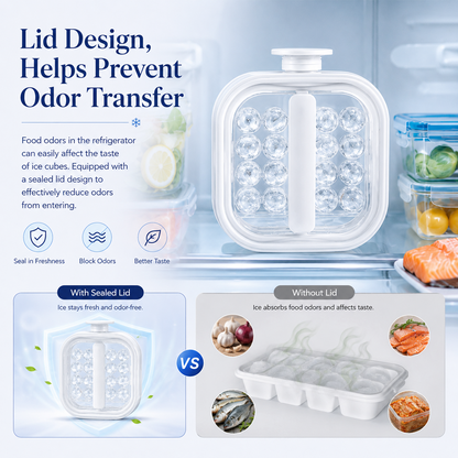 🌞Summer New Hot Selling💦Portable Silicone Ice Ball Maker Kettle🧊--Polarvix®