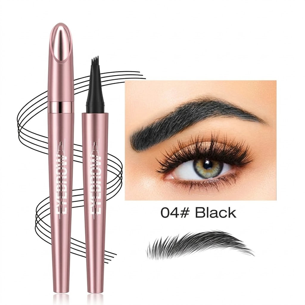 Polarvix®  Navozilo® Waterproof Micro-Fork Brow Pencil – Natural Hair-Like Brows