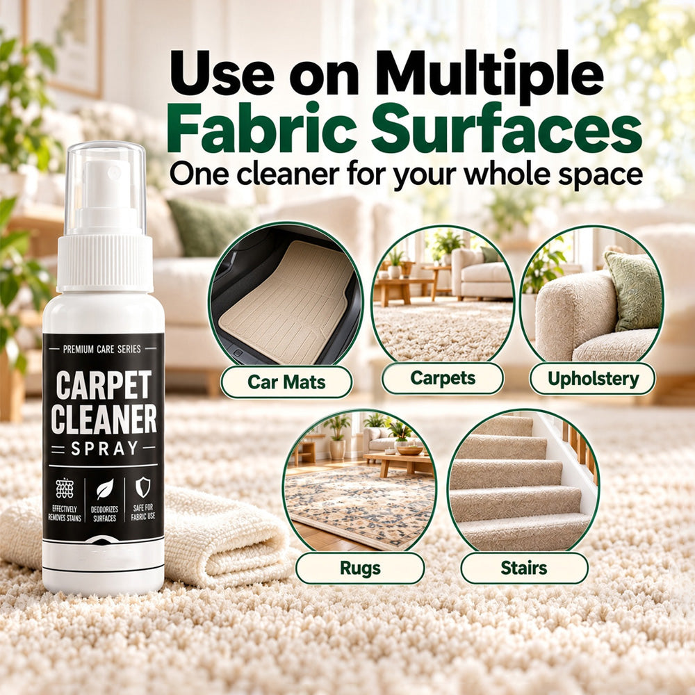 🏆 Buy 1 Get 1 Free🎁 Deep Clean Carpet Spray – Industrial-Strength Formula | Perfect for Auto Interiors, Sofas & Rugs, Effortless Stain Removal ✨