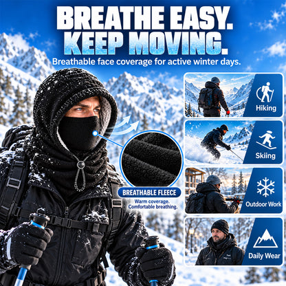 🔥Limited Time 40% OFF🔥3-in-1 Winter Balaclava Hood – Warm Thermal Face Mask for Full Head, Face & Neck Coverage