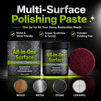 🎉HOT SALE✨All-in-One Surface Restoration Polish with Pad😎--Polarvix®