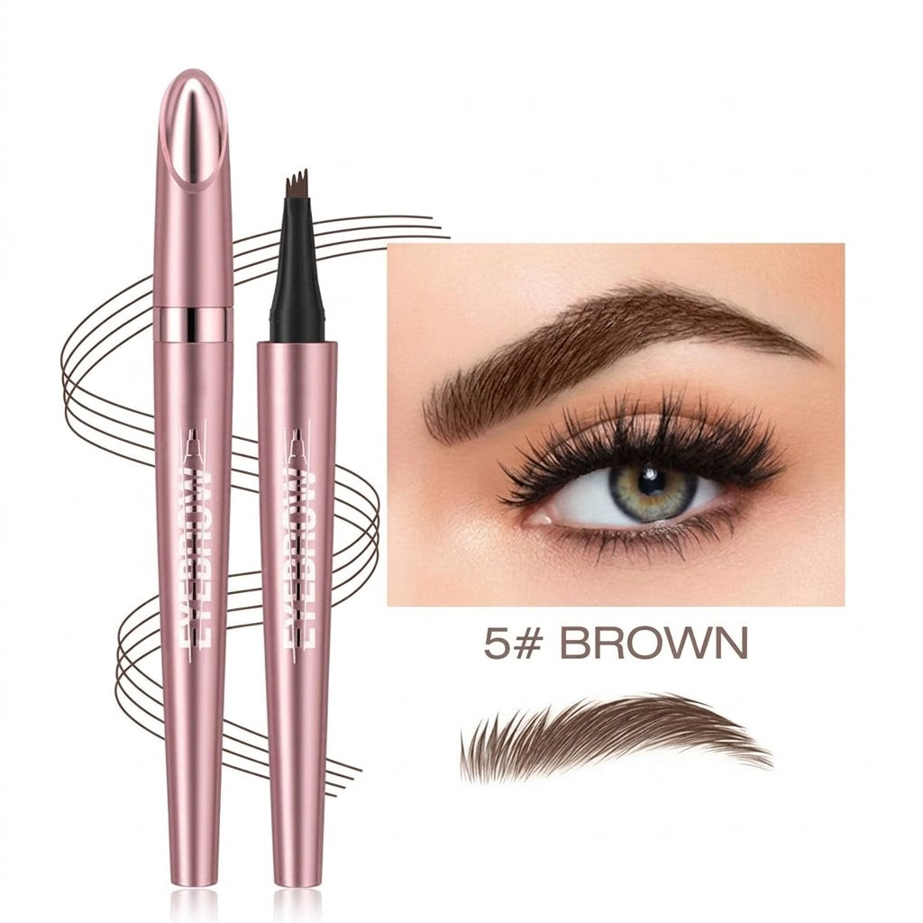Polarvix®  Navozilo® Waterproof Micro-Fork Brow Pencil – Natural Hair-Like Brows