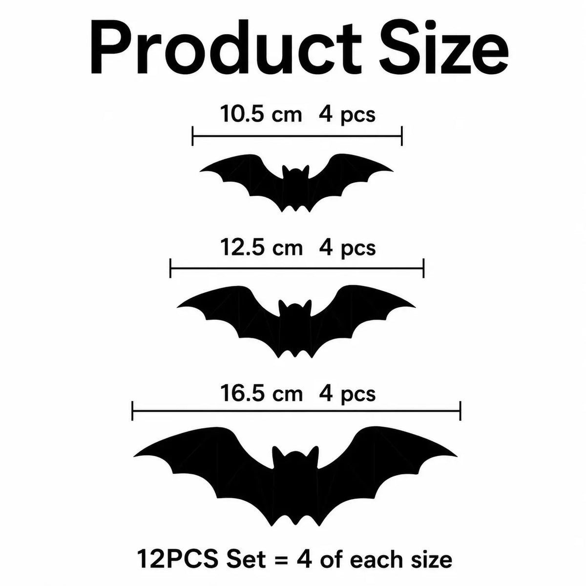 🎃 3D LED Bat Light Halloween Wall Decor🦇🦇 – Polarvix® Glowing Spooky Party Ornaments