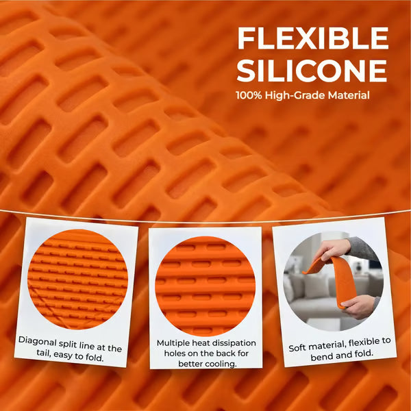 Polarvix®  40% OFF NOW!📱Flexible silicon Phone holder stand, Bendable Rollable Foldable Design