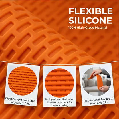 Polarvix®  40% OFF NOW!📱Flexible silicon Phone holder stand, Bendable Rollable Foldable Design