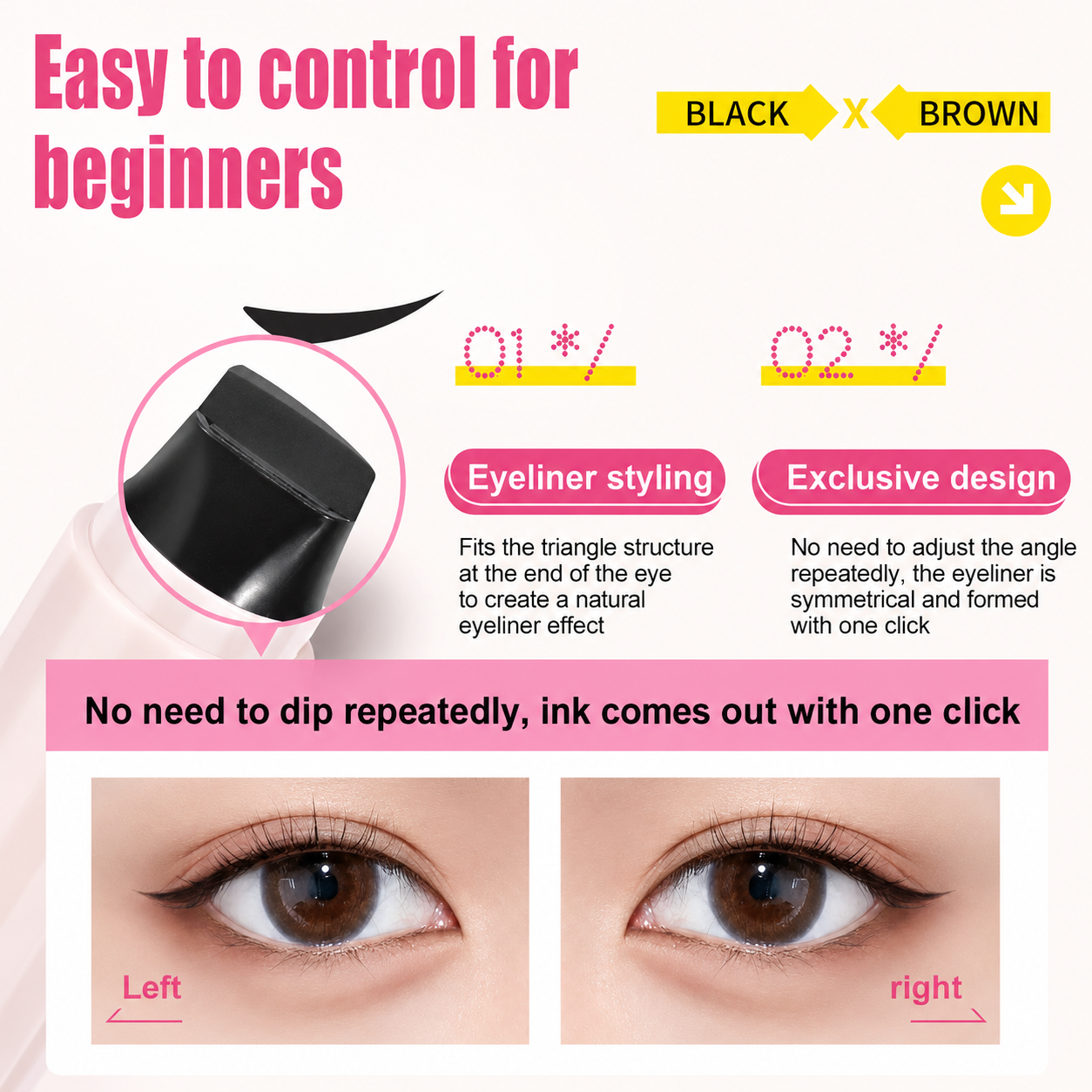 Polarvix® 💞 Rotating Eyeliner Stamp Pen💞