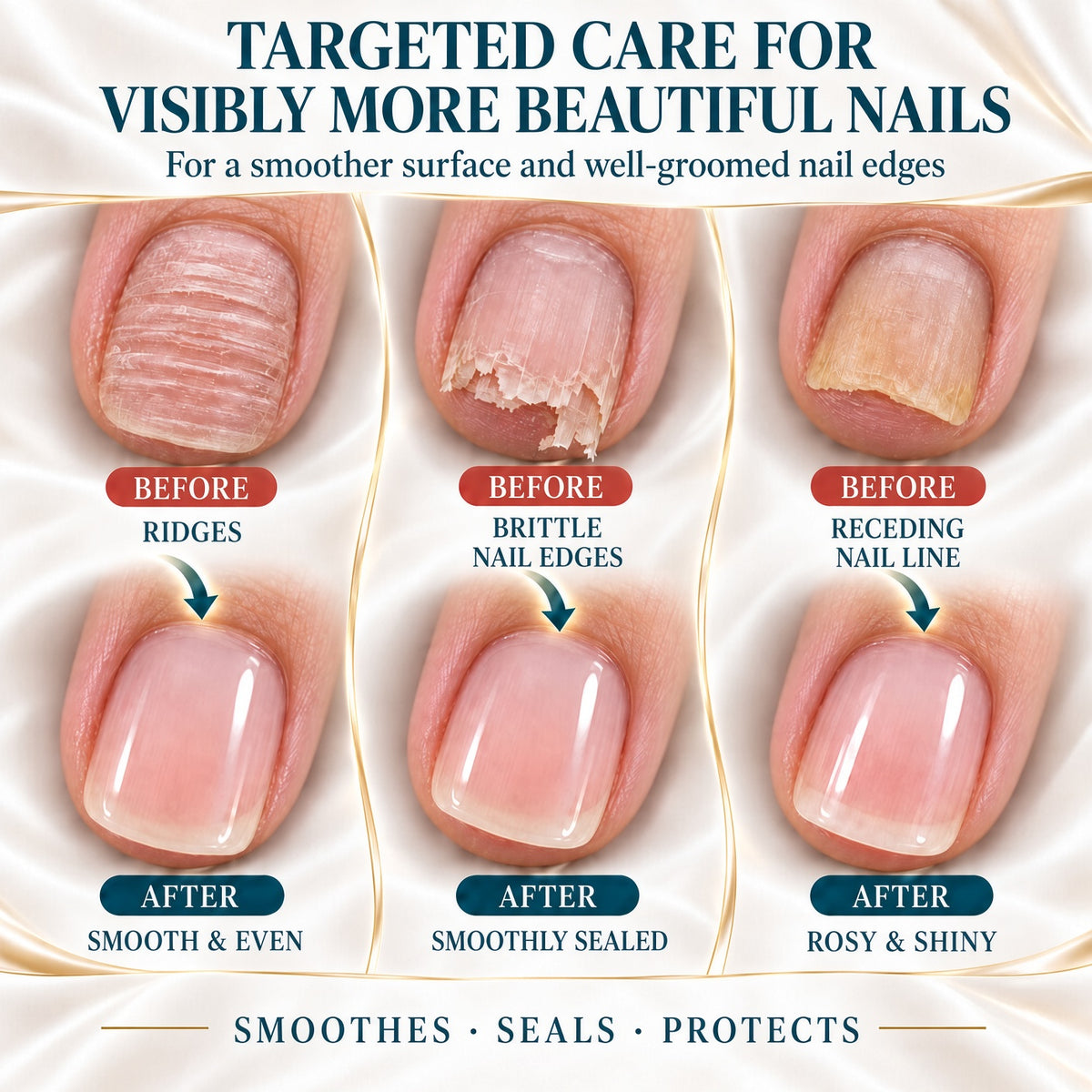 💜💅Lilac Glossy Mirror Nail Strengthener | Lightweight Serum Locks Nail Moisture, Reinforce Nail Plate & Lower Damage Chance---Polarvix®