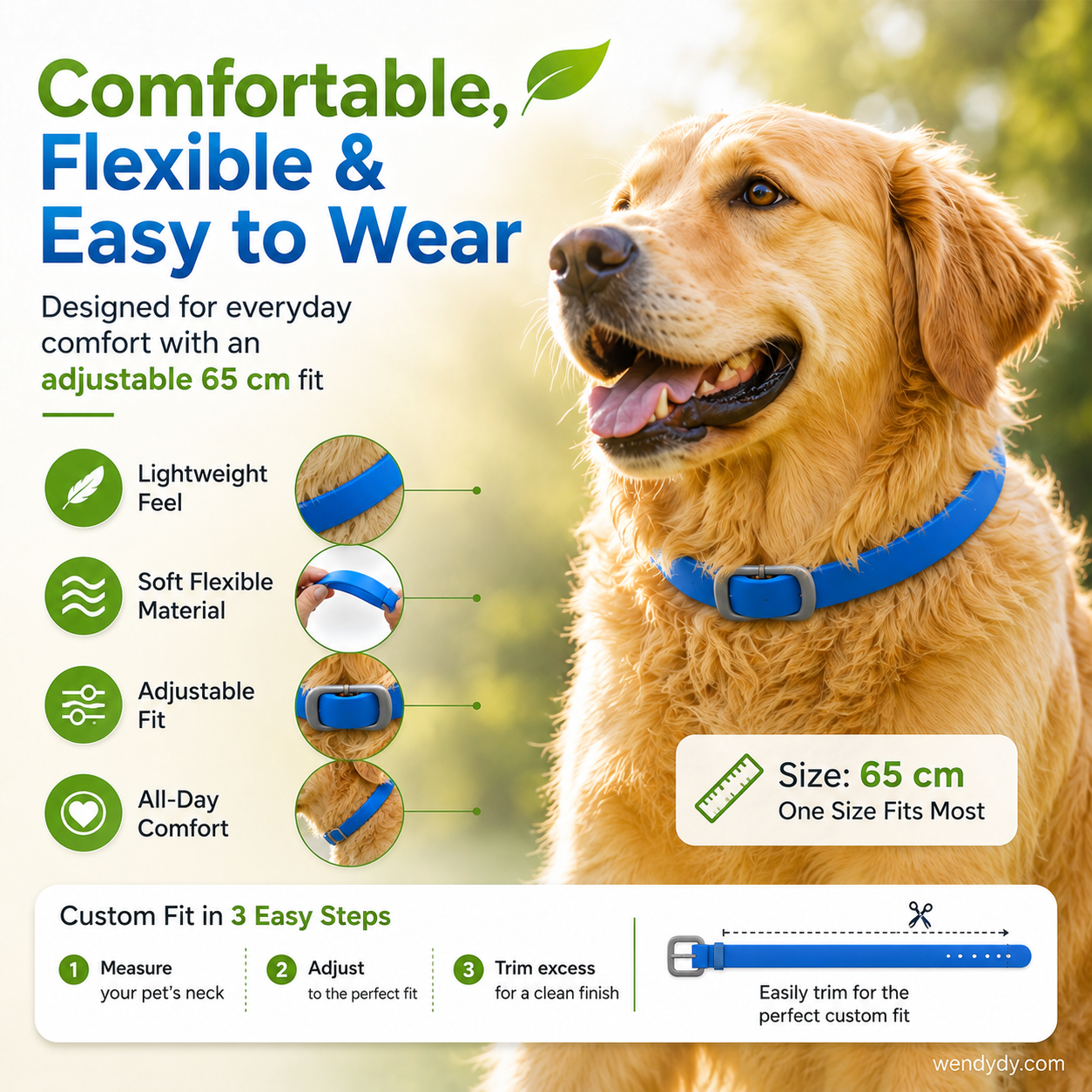 🥳2026 HOT SALE🥳💞50K+ SOLD!🌿🛡️ Natural Essential Oil Pet Pest Repellent Collar——Safe for dogs & cats! 🐾--Polarvix®