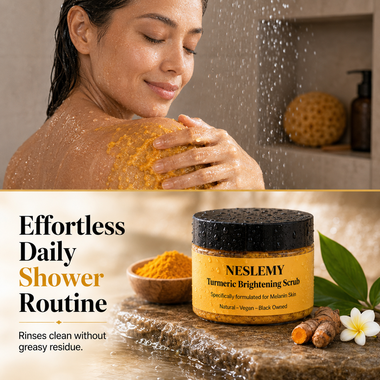 Polarvix®   🥳🔥BUY 2 GET 1 FREE🔥Turmeric Exfoliating Body Scrub