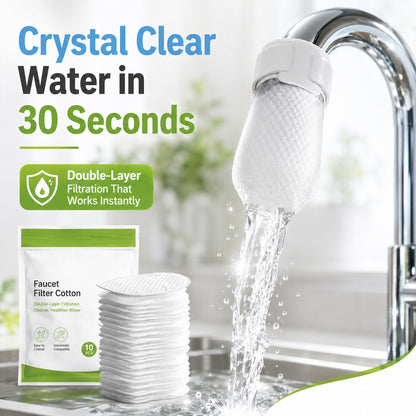 🎉HOT SALE✨Anti-Splash Kitchen Faucet Filter for Sediment & Rust Removal--Polarvix®