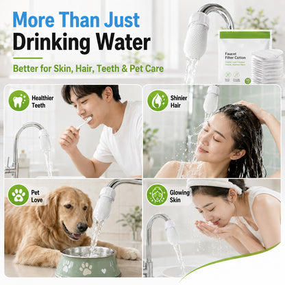 🎉HOT SALE✨Anti-Splash Kitchen Faucet Filter for Sediment & Rust Removal--Polarvix®