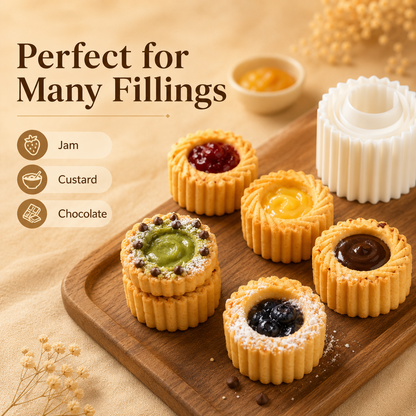 🥮🥮Creative Double-Ended Pastry Mold – 2-in-1 Design for Easy & Beautiful Baking---Polarvix®